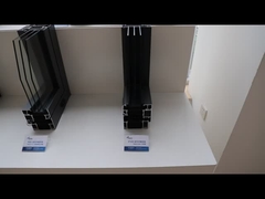 โครงกรอบอลูมิเนียม กระจกกระจก ป้องกันแมลง กระจกกันเสียง