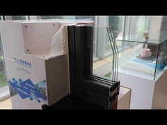 โครงกรอบอลูมิเนียม กระจกกระจก ป้องกันแมลง กระจกกันเสียง