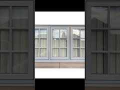 ผนังผ้าม่านกัน UV ยูนิท, ผนังผ้าม่านกันเสียงกระจก 6 มิลลิเมตร