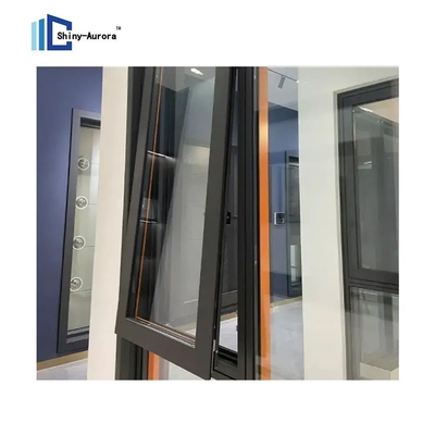 น้ํากันหนาวบนแขวน Awning หน้าต่าง Double Glazed Awning Storm หน้าต่าง