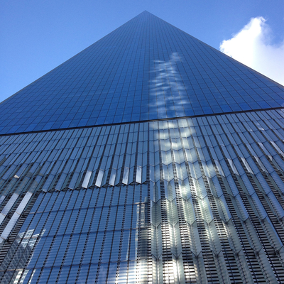 การกันความร้อน ผนังผ้าม่านรวม 2.5kpa ความดันลมและความต้านทาน UV รวม